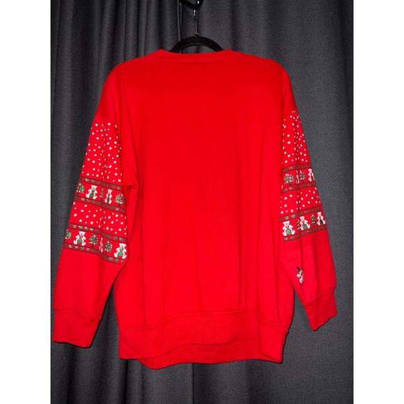Ugly Christmas Sweater Xmas Sweatshirt Crewneck Size XL Vintage - Picture 3 of 3